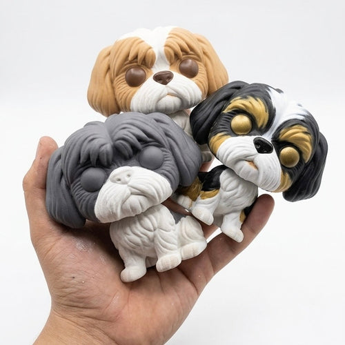 Figura de Mascota Personalizada Estilo Funko - Pintado a Mano